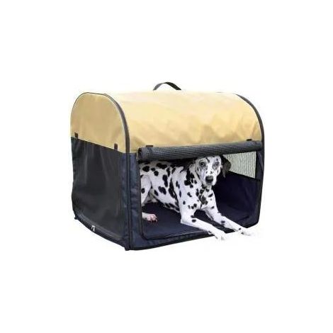 Trixie Transportín premium azul oscuro 55x65x80 cm (1/3)