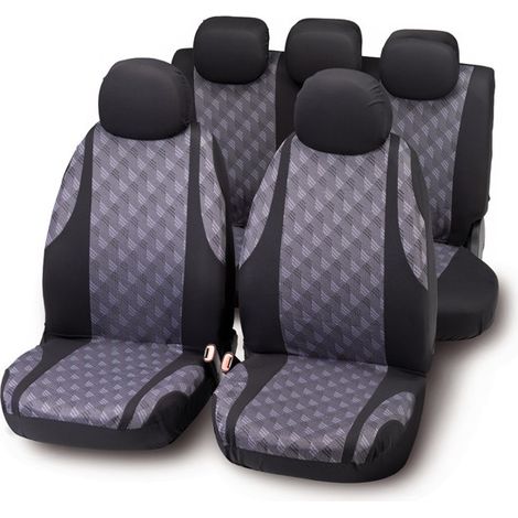 COPERTURE ELASTICHE JG NERO GRIGIO
