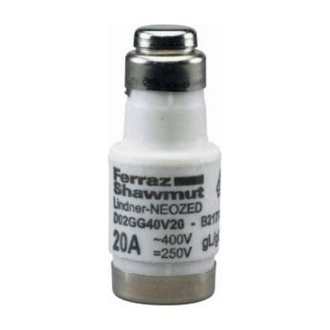 Mersen 01701.050000 Fusible Neozed Taille du fusible = D02 50 A 400 V S557581 (1/2)