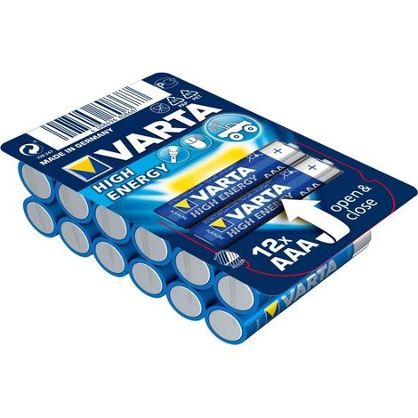Varta BV-HE 12 AAA Batteria monouso Mini Stilo AAA Alcalino