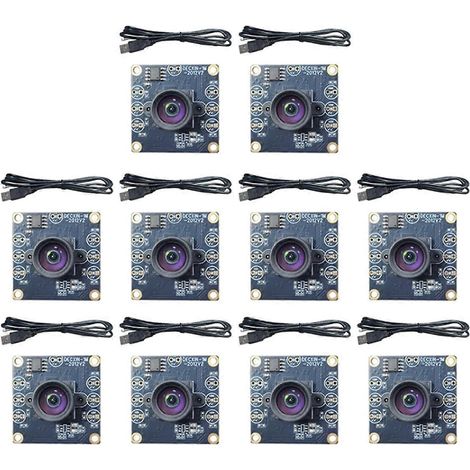 10 modules caméra USB OV9732 100° 720p avec câble de 0,6 m (1/5)