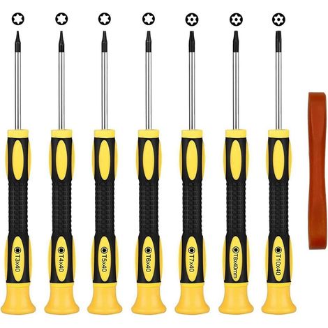 Torx Schraubendreher 7er T3 T4 T5 T6 T7 T8 T10 magnetisch B (1/5)