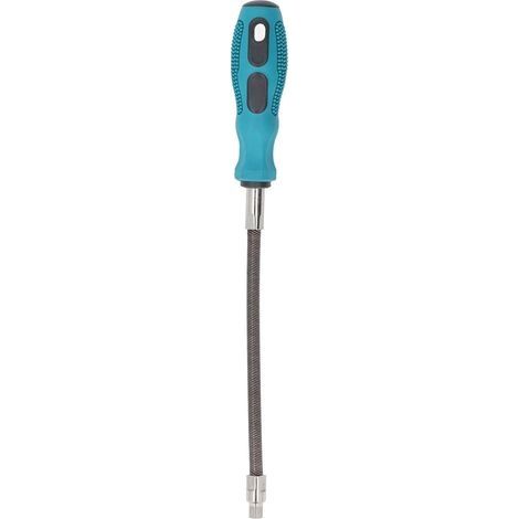 Tournevis carré de 1/4 Po, Tournevis de Collier de Serrage Flexible avec Douille Réversible, 1/4 Po, Poignée Ergonomique avec la Plupart des Douilles à Cliquet Standard, Outil (1/5)
