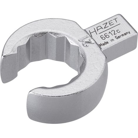 Hazet 6612C-21 Offener Einsteck-Ringschlüssel (1/4)