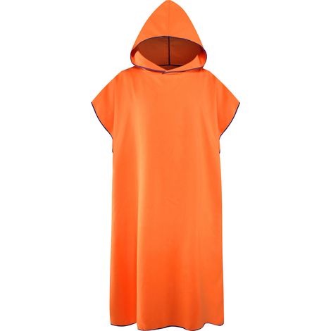 Poncho de Surf, serviette à langer avec capuche, couverture de plage en microfibre, combinaison de bain pour adultes (1/5)
