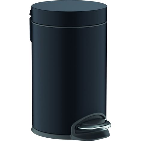 Hansgrohe AddStoris - Cubo de basura 3 l, Soft Close, negro mate 41775670 (1/2)