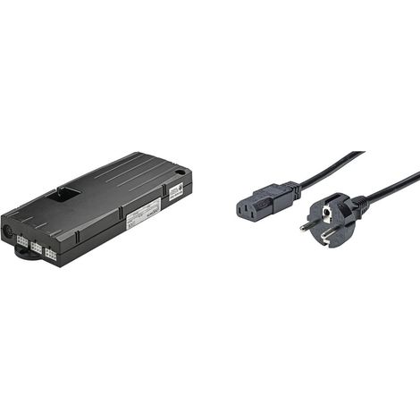 Hettich LegaDrive Elektronik-Erweiterungsmodul für Tischsysteme mit mehr als 3 Hubsäulen, Kunststoff schwarz (1/2)