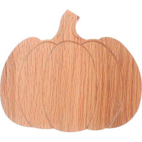 Planche à découper en bois en forme de citrouille, idéale pour la préparation et le service des repas – Plateau à charcuterie léger en chêne, parfait pour le fromage, les légumes et les en-cas de sais (1/5)