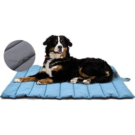 Große Hundematte, waschbares Hundebett, antistatisches Hundekissen, hygienisch, faltbar, große Reisedecke für Katzen und Haustiere, 110 x 68 cm (1/5)