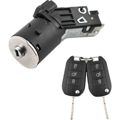 Blocchetto di accensione + 2 chiavi, temperino Citroen Jumpy III Fiat Scudo Peugeot Expert Toyota ProAce Verso 2016- Opel Vivaro C Zafira Life 2019- FT82358 (1/5)