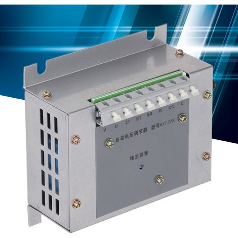 Régulateur de tension KXT-2WC AVR, accessoire durable pour générateur 400 V, régulateur de tension automatique pour générateur synchrone triphasé sans balais TZHY (1/5)