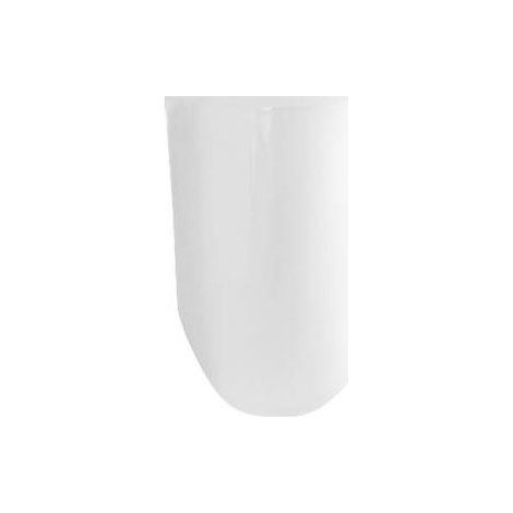 SEMICOLONNA NORMUS NEO CERAMICA BIANCA 35CM