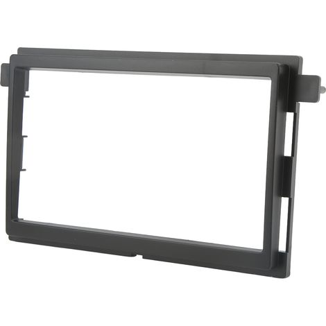 Einbaurahmen für 2-DIN-Autoradios für Ford Explorer (2006–2010), Armaturenbrettblende, Stereo-Einfassung, Ersatzblende, schwarzes Interieur-Zubehör (1/5)