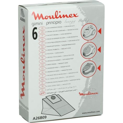 Staubsaugerbeutel gimini/boogy/principio für Staubsauger moulinex (1/2)