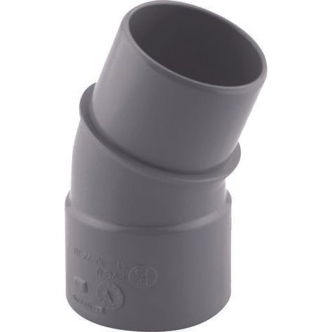 Coude PVC à 22°30 -NF- MF Ø 40 -NF- (1/3)