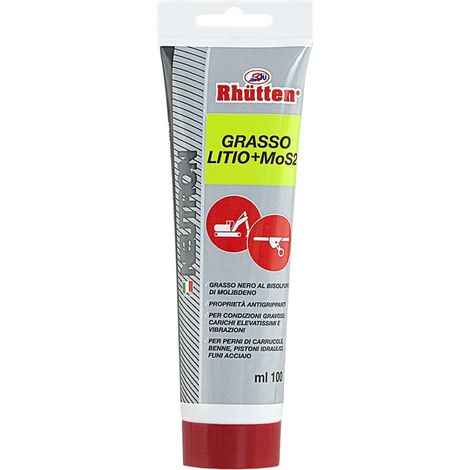 Grasso al litio + mos2 ml 100 tubetto neutron - rhutten (1/2)