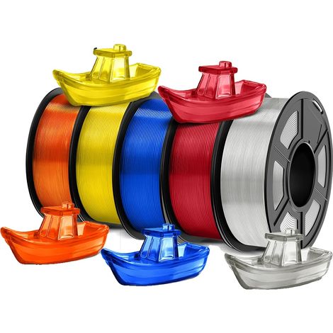 Filamento per stampante 3D, PETG 5,5 kg, eccellente adesione tra gli strati, PETG MIX10 5,5 kg (1/2)