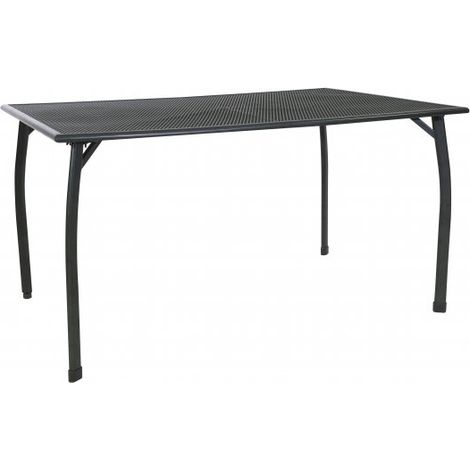 Tisch Toulouse 140 x 90 x 72cm eisengrau (1/5)