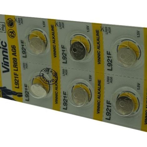 Pack de 10 piles Vinnic pour VINNIC L921F (1/2)