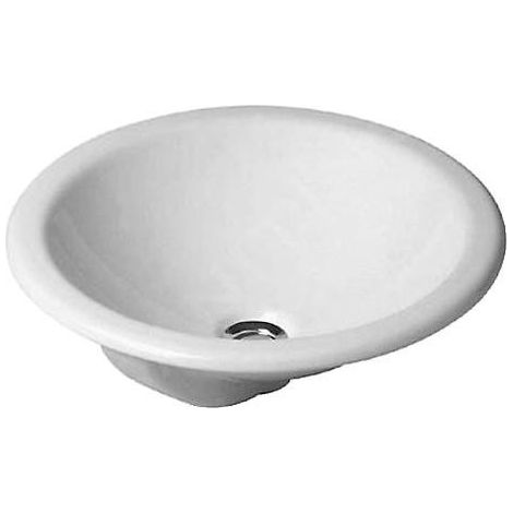 Duravit lavabo à encastrer Architec 47cm, montage par le haut, (1/3)