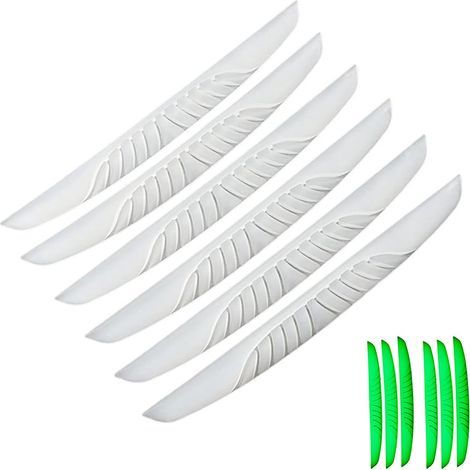6 Schutzleisten, kratzfestes PVC, Stoßstangen vorne und hinten, Türecken, SUV LKW (1/5)