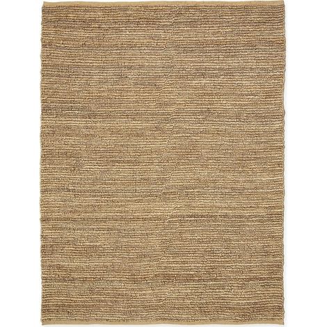 Tapis en jute naturel finition authentique pour salon chaleureux - naturel jute beige chaleureux (1/3)