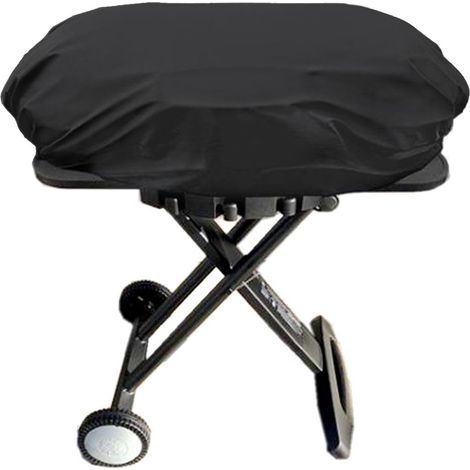 Couverture de barbecue robuste imperméable, compatible Coleman Roadtrip LX/LXX/LXE/285 et Smoke Hollow 205, résistante aux intempéries, protection universelle pour gril extérieur. (1/5)