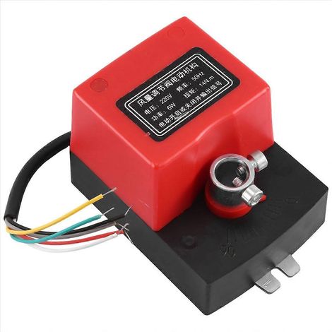 Actionneur de conduit électrique AC220V pour vanne de régulation d'air avec retour de signal - SSZFV (1/5)