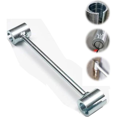 1-teiliges Werkzeug zur Einstellung von Türscharnieren, verstellbarer Schraubenschlüssel für Scharnierspalt, Werkzeug zur Reparatur von Türscharnieren (8-19 mm) (1/5)