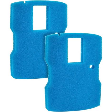 Lot de 2 éponges de rechange compatibles avec les filtres de bassin VIVOHOME 530 et 660 GPH et la pompe de fontaine Sunsun 660 GPH CUF-6000. (1/5)