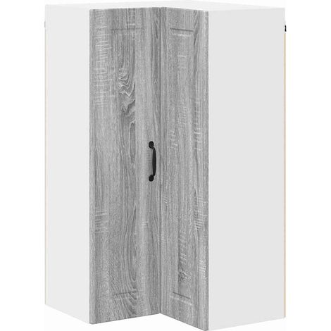 Meuble mural de cuisine,Armoire de cuisine avec porte Gris Sonoma 57 x 57 x 100 cm CFW35703 (1/5)