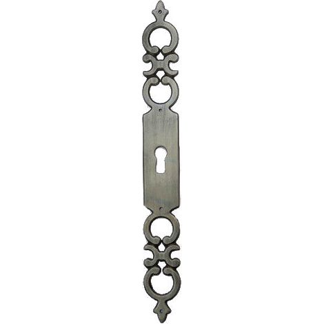 Entrada mixta 344 BROS 185mm - zamack plata vieja - 344-Z-18