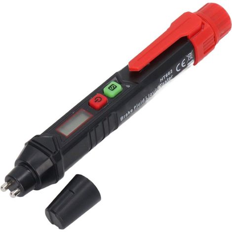 Stylo testeur de liquide de frein haute précision Irovami, noir. (1/5)
