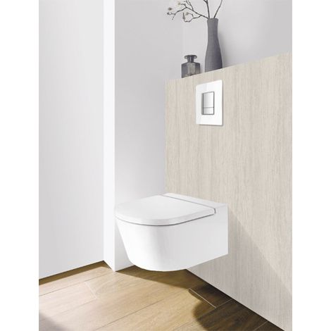 Panneau mural Decofast - Classique Chic - pour habillage Bâti-support - 1500 x 1200 x 3 mm - Minéral - Lazer (1/2)
