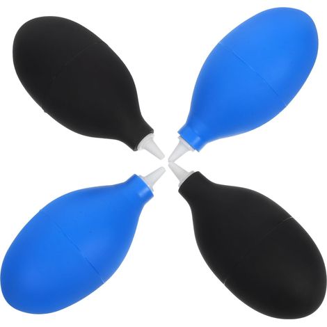 Souffleur D'air en Silicone 4pcs pour Nettoyage de Caméras et Claviers D'ordinateur, Léger Flux D'air Haute Pression, pour Photographes et Bureaux (1/5)