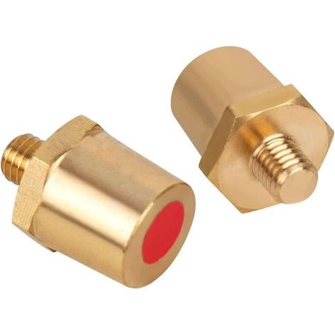 Adaptateur de Borne de Batterie M8 en Laiton, Paire de Connecteurs pour Batteries Lithium Auto 12V et 24V, Installation Facile (1/4)