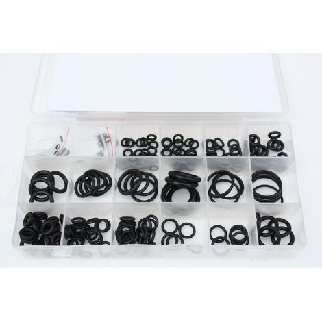 Kit Joint Torique 225 Pièces - Assortiment Joints Toriques Caoutchouc (1/2)