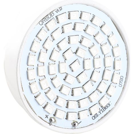 Ampoule LED de croissance pour plantes d'intérieur, spectre rouge et bleu, culot E14, idéale pour les semis, la culture hydroponique de plantes succulentes et de légumes en serre. (1/5)