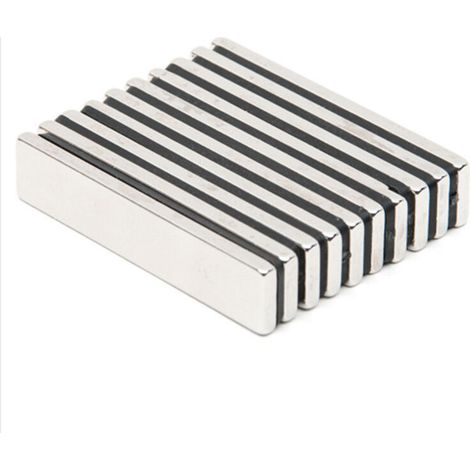 Aimant rectangulaire pour réfrigérateurs, travaux manuels, tableaux blancs, projets de bricolage, fournitures de bureau - 20 x 20 x 10 mm, (1/5)