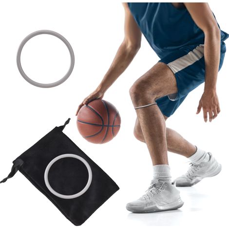 Sangle rotulienne fine pour basketball, genouillère élastique de fixation, bande de protection réglable, sangle en caoutchouc pour soutien du genou (1/5)