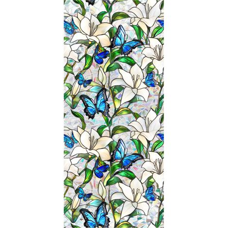 Lámina de privacidad para ventanas Rainbow, - 43x100cm XCBL157