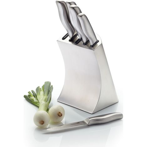 Set coltelli cucina Aster Orissa acciaio inox 5 pezzi