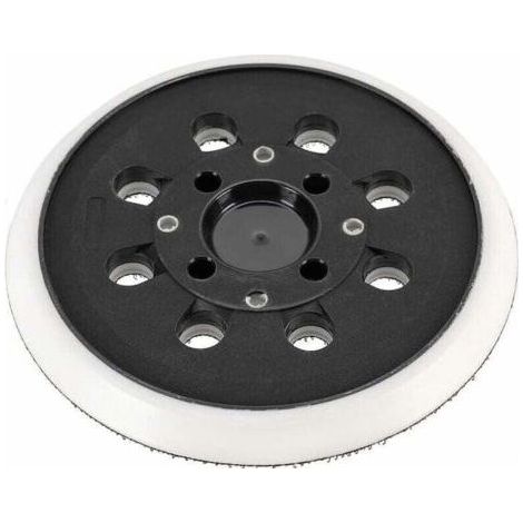 Patin de ponage auto-agrippant 125 mm compatible avec Bosch PEX 300 AE 400 AE 4000 AE 125 mm,Ponceuse Excentrique par Poweka (1/5)