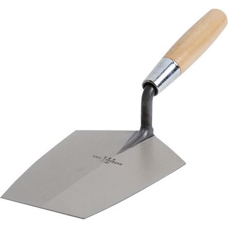 Marshalltown M1975 Bucket Trowel, Wood Handle 7.1/2in M/TM1975