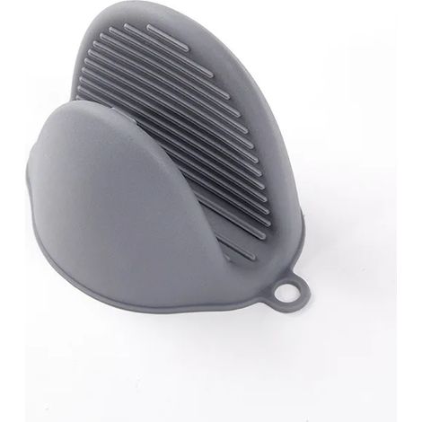 Gants de four en silicone résistants à la chaleur, avec pinces anti-dérapantes anti-brûlure pour cuisson et pâtisserie (2 pièces) (1/4)