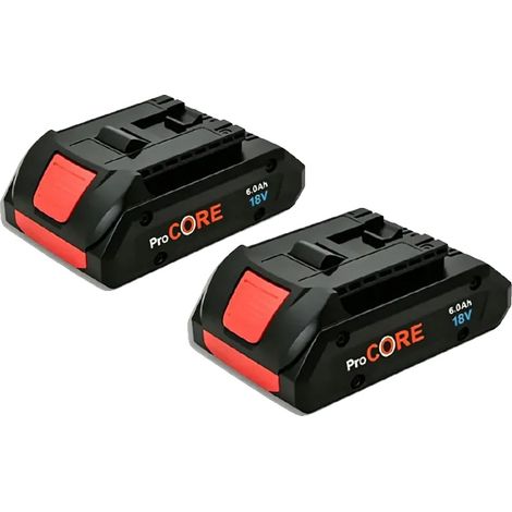 Lithium-Ionen-Akkupack, 6000mAh Kapazität, kompatibel mit 18V Werkzeugen, batterieSX2 (1/2)