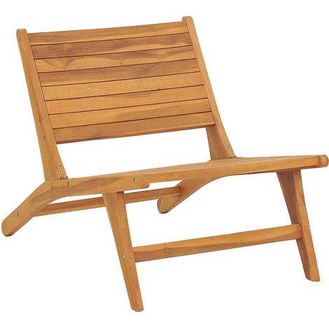 Maison Exclusive - Sedia da Giardino con Poggiapiedi in Legno Massello di Teak (1/5)