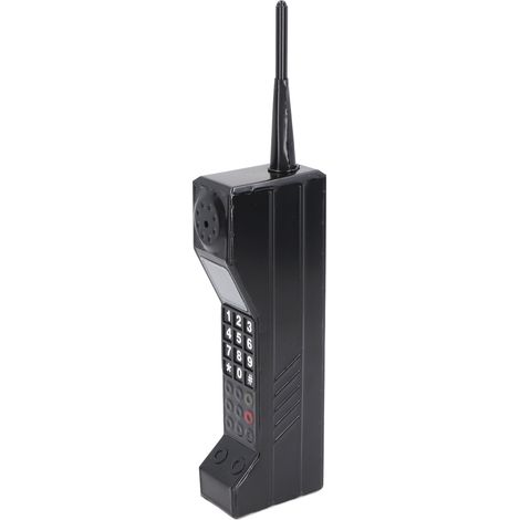 Téléphone portable rétro tendance, robuste et durable, style brique vintage, idéal pour le salon ou le bureau. (1/5)