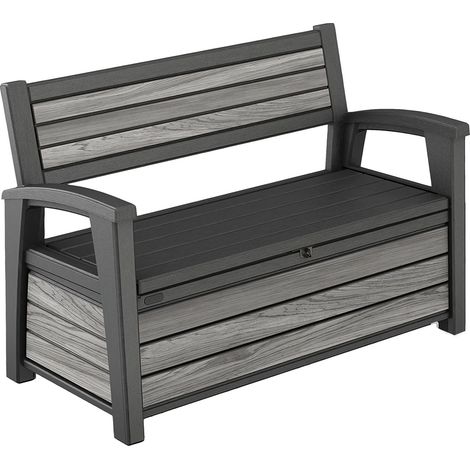 KETER ŁAWKA DECO GARDEN BENCH 227 L STORM GREY