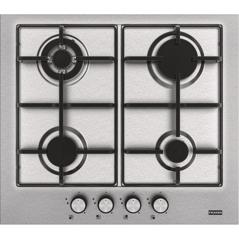 FRANKE FHNL 604 3G TC XS E PIANO COTTURA 60CM 4 FUOCHI A GAS INOX - 106.0546.562 (1/2)